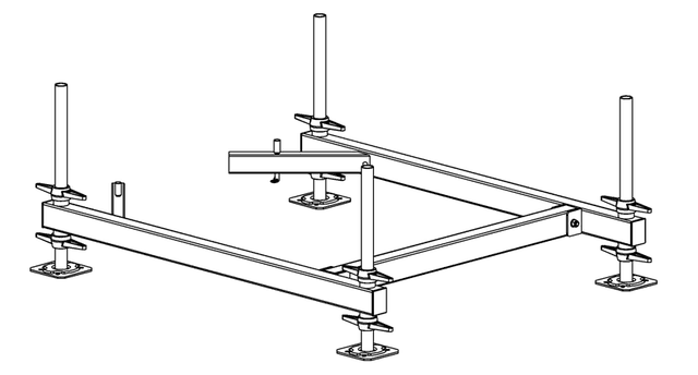 TH34-Ballast Frame Black