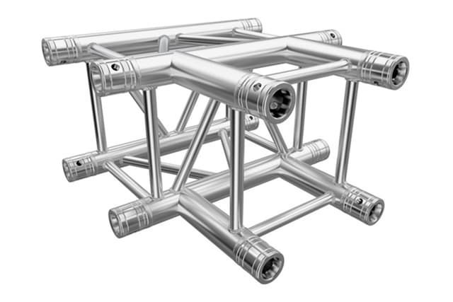 Aluminium truss QUA290A-V1 T-hjørne, 0,5m hver side