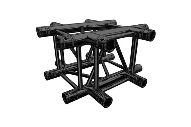 TF34-C41 Black - Aluminium truss 90° hjørnekoppler
