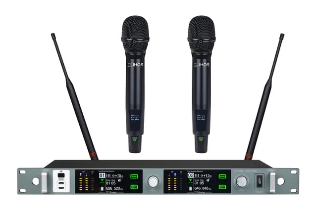 IWM-PRO UHF True Diversity trådløs mikrofonsystem