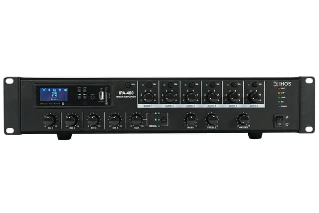 IPA-480 PA-mikserforsterker