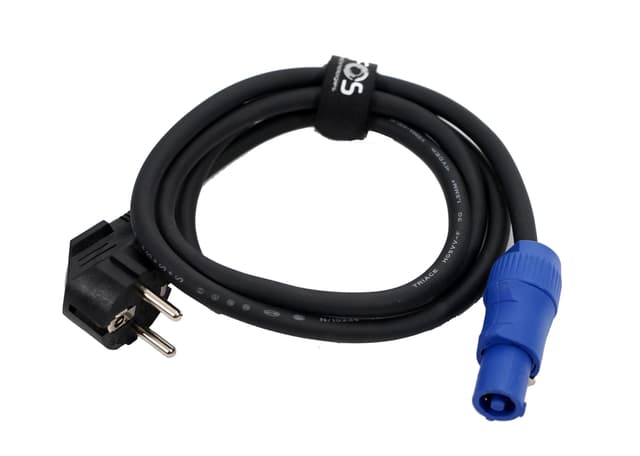 FC-PS Powercon/Schuko kabel