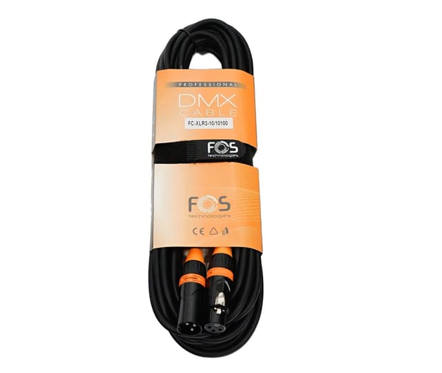 FC-XLR3-10 DMX kabel 110 Ohm