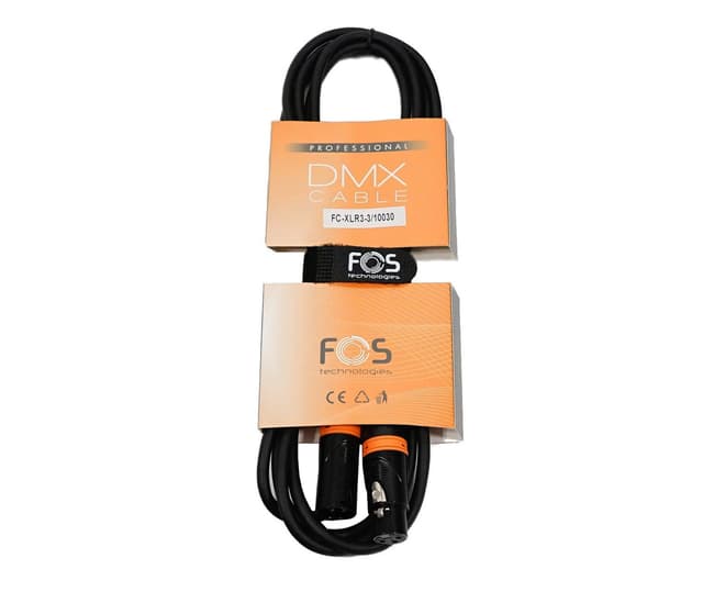 FC-XLR3-3 DMX kabel 110 Ohm, 3m