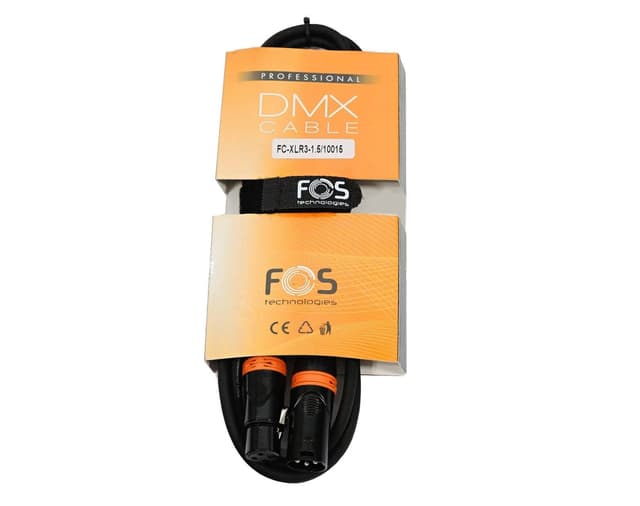FC-XLR3-1.5 DMX kabel 110 Ohm