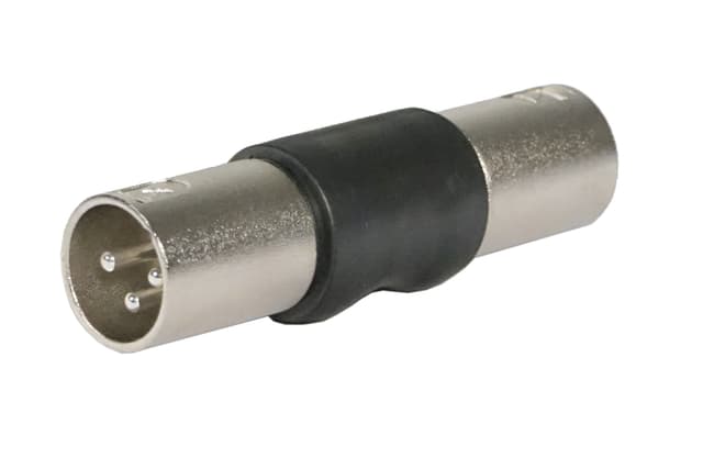 XLR (han) til XLR (han) adapter