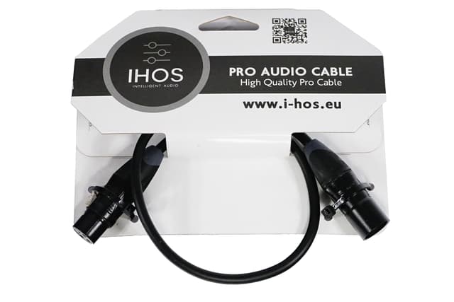 IC-XLRB-0.5 XLR-kabel, 0,5m