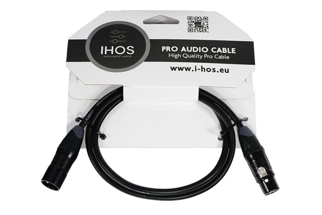 IC-XLRB-1 XLR kabel, han til hun, 1 meter