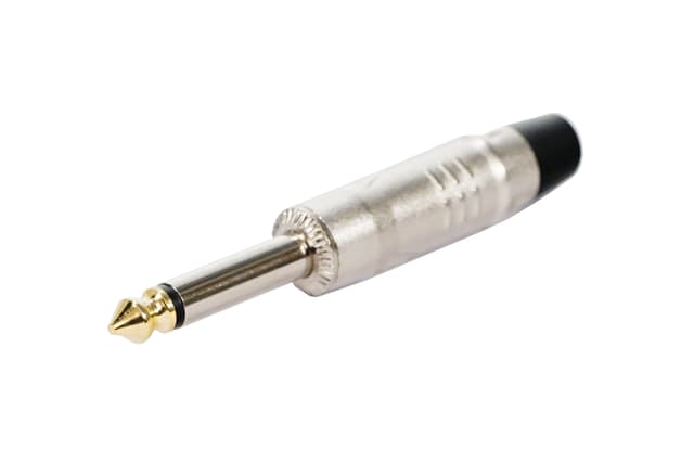 IC-JM 1/4" mono jack-kontakt sølv