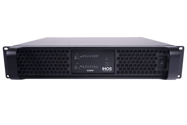 D2600 - D-klasse effektforsterker 2x1300W