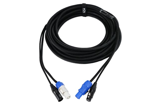 FC-PDC-10 Professional PowerCon / DMX kabel 10 meter