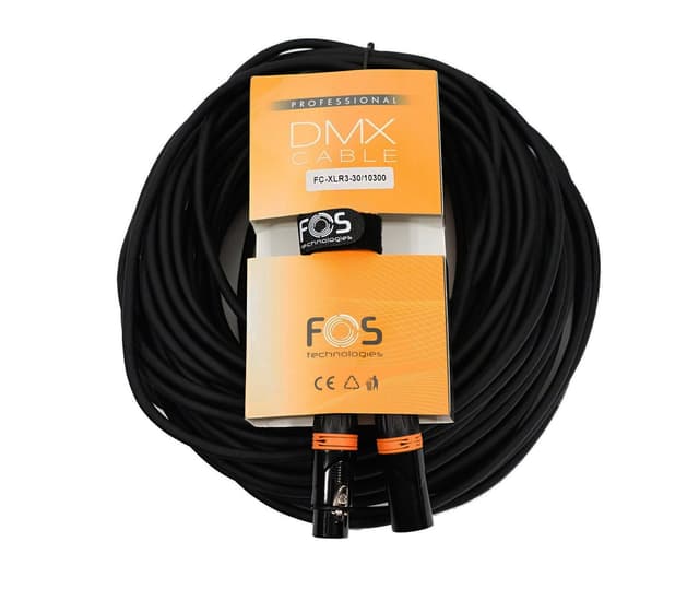 FC-XLR3-30 Professional DMX kabel
