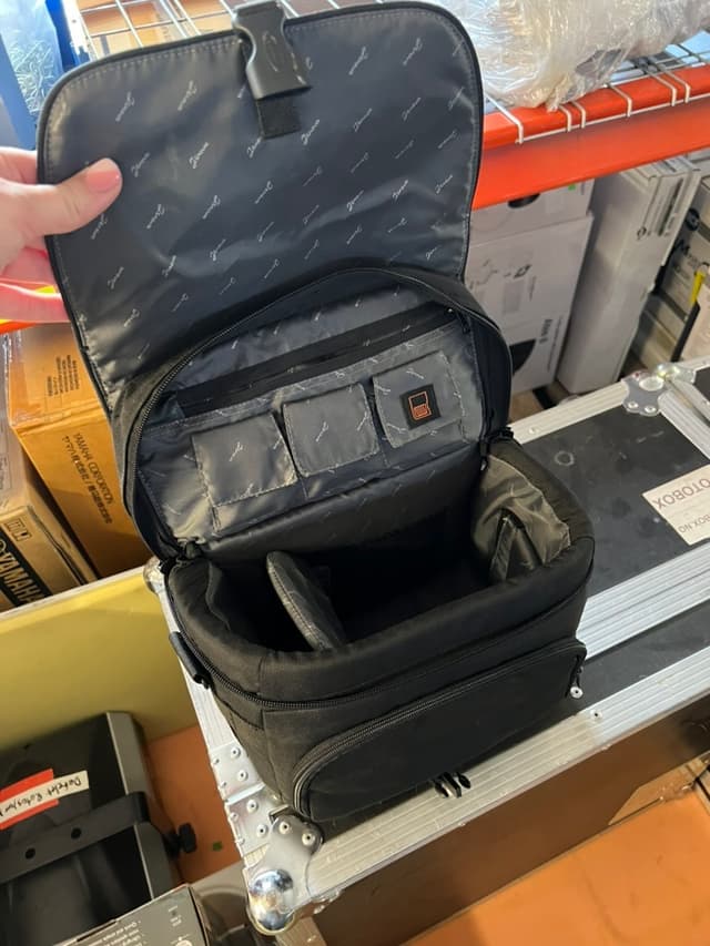 Bruktsalg kamera bag