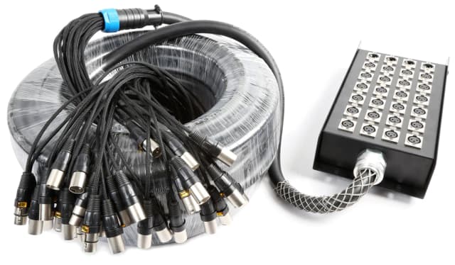 PD CONNEX CX166 STAGE SNAKE XLR 24 F+4 M 30M (outlet)