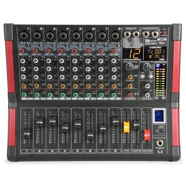 PDM M804 8 Channel Music Mixer (outlet)