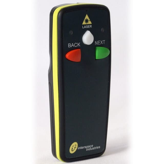 MicroCue 2-BUTTON WIRELESS REMOTE CONTROL WITH LASER POINTER (L2)