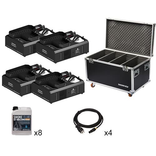 Smoke machine SMOKEJET SONICBOOM X 4 MACHINES