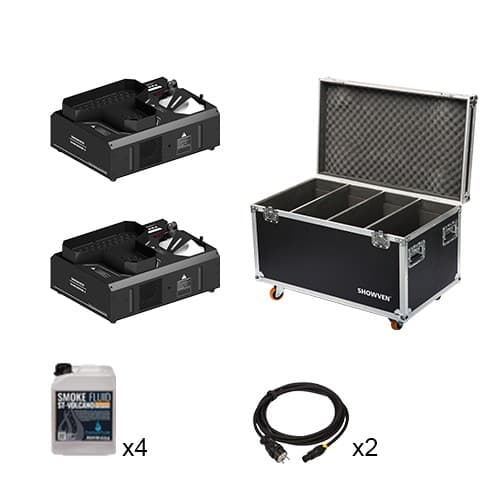 Smoke machine SMOKEJET SONICBOOM X 2 MACHINES