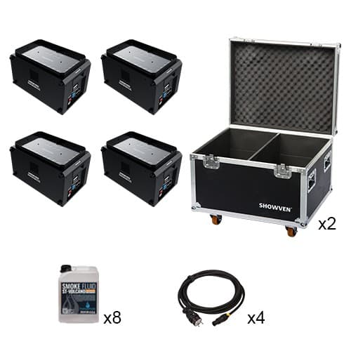 Smoke machine SMOKEJET SONICBOOM PLUS 4 MACHINES