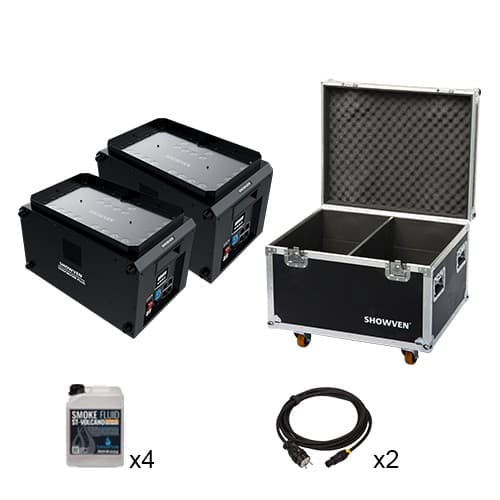 Smoke machine SMOKEJET SONICBOOM PLUS 2 MACHINES
