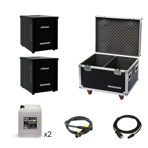 Flame Machine U-FLAMER MKII 2 MACHINES