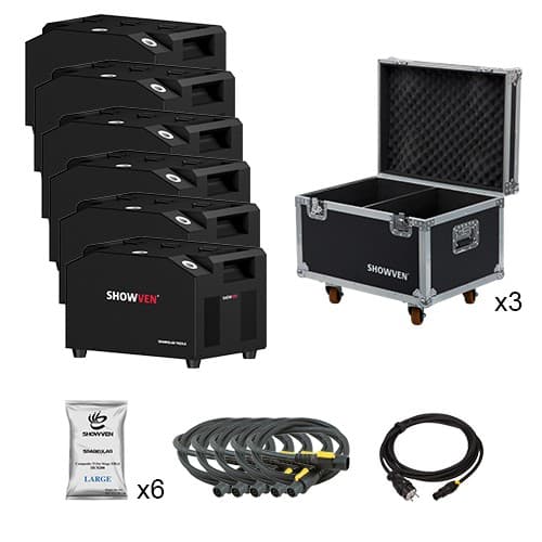 Spark machine SPARKULAR TRIPLE 6 MACHINES