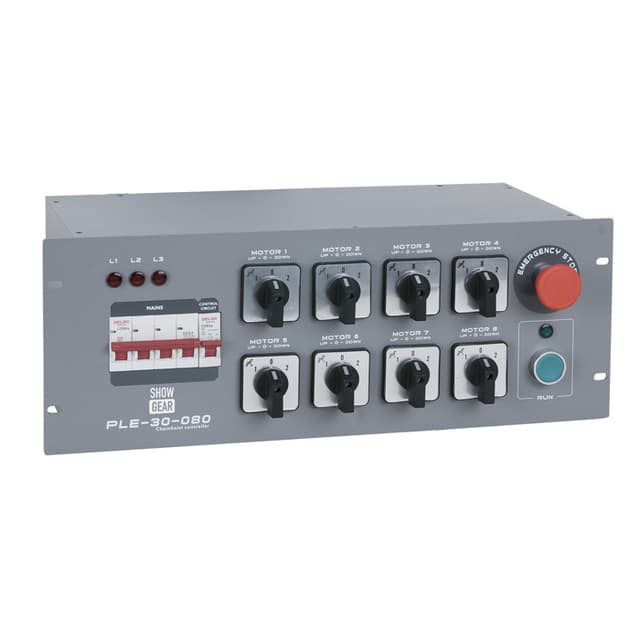 Showgear PLE-30-080 - Direct Control Chain Hoist Controller 8-Channel