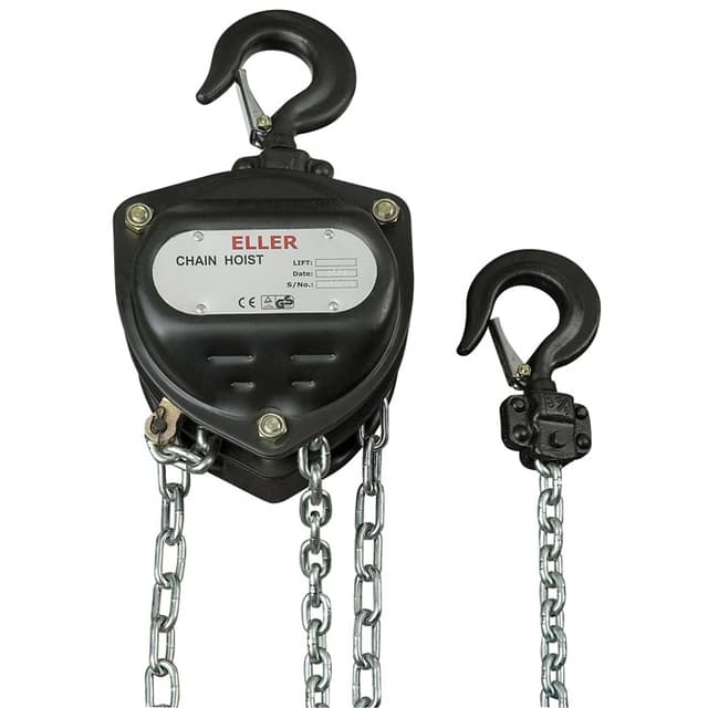 Eller PH2 Manual Chain Hoist 1000 kg Lifting height 10 m