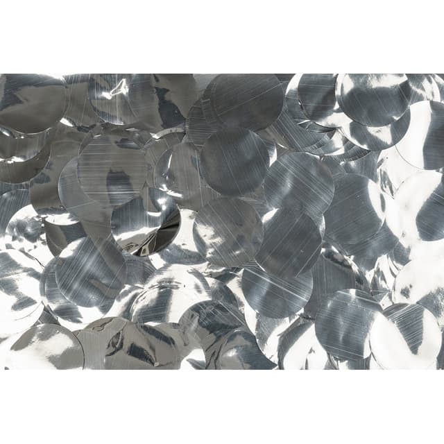 Showgear Show Confetti Round Ø55 mm Silver