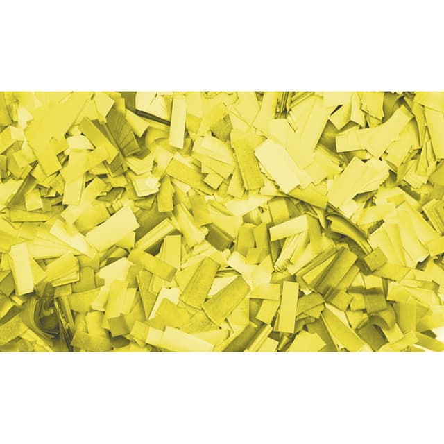 Showgear Show Confetti Rectangle 55 x 17 mm Yellow
