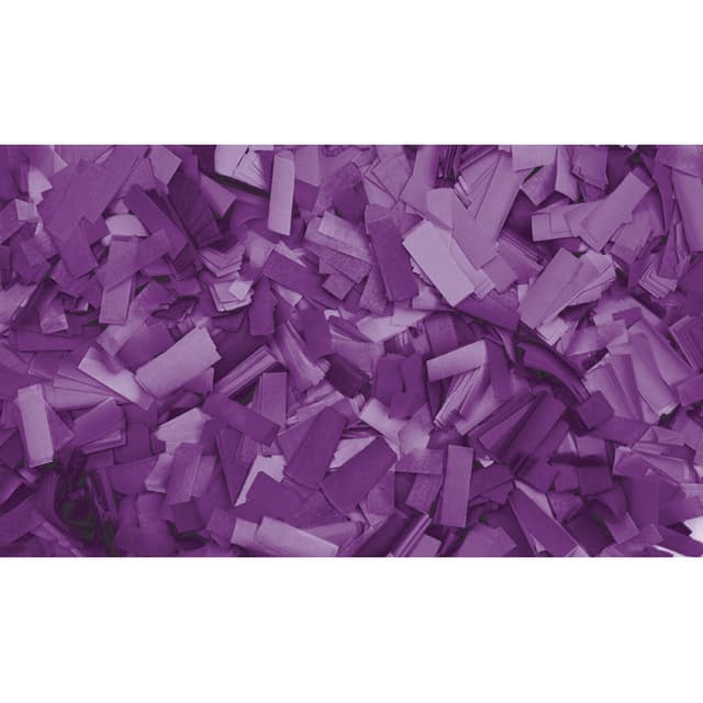 Showgear Show Confetti Rectangle 55 x 17 mm Purple