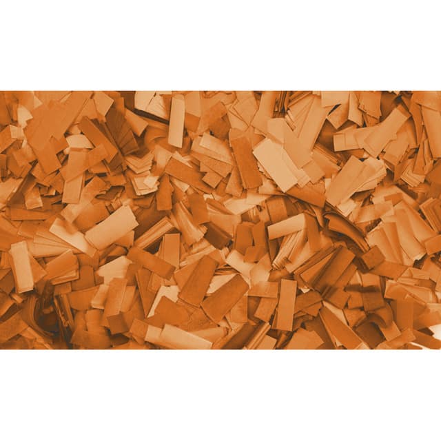 Showgear Show Confetti Rectangle 55 x 17 mm Orange
