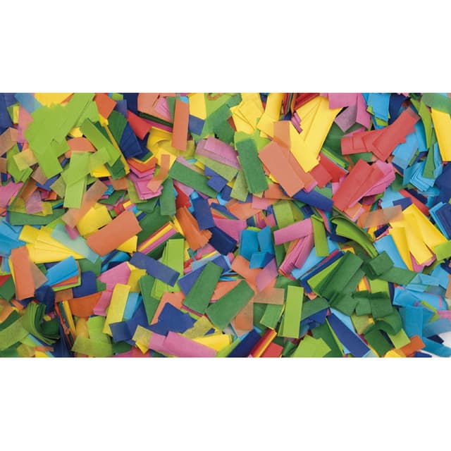Showgear Show Confetti Rectangle 55 x 17 mm Multicolour