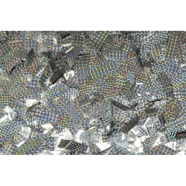 Showgear Show Confetti Metal Silver, Laser