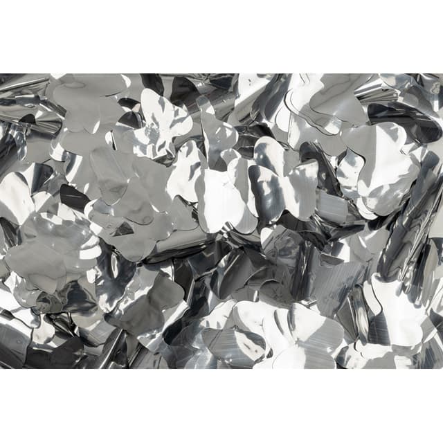 Showgear Show Confetti Metal Silver, Butterflies
