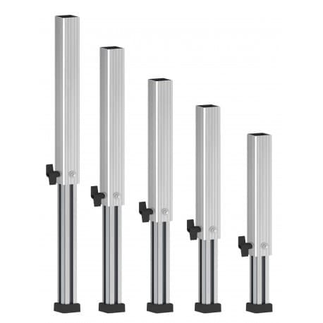 Alustage TLL telescopic legs 40x40