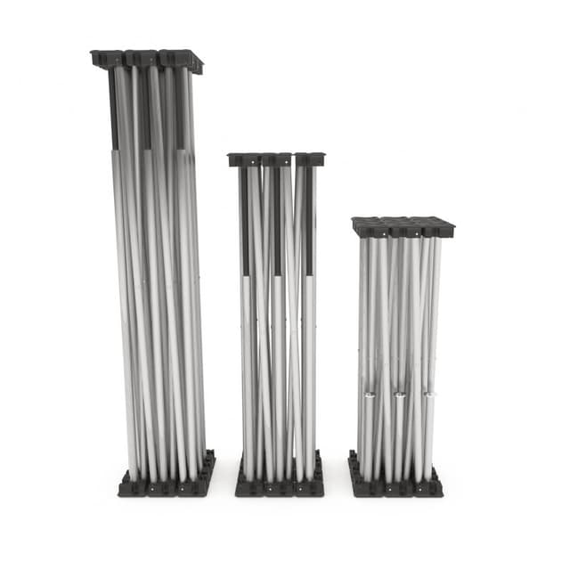 Alustage Aludeck Spider - risers anode