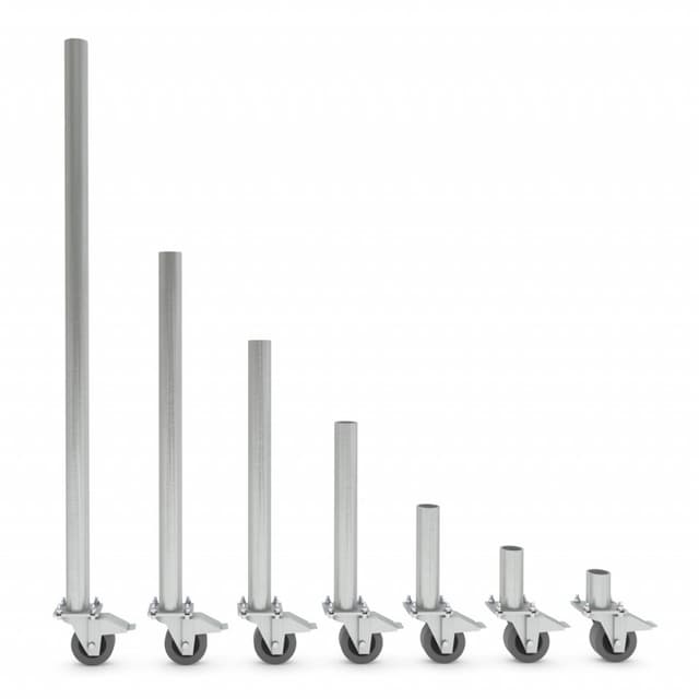 Alustage RLW legs with weels