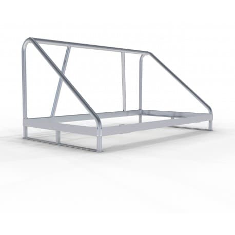 ALUSTAGE Beholder for crowd-control barrierer