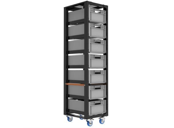 Storage cart height 203 (+)
